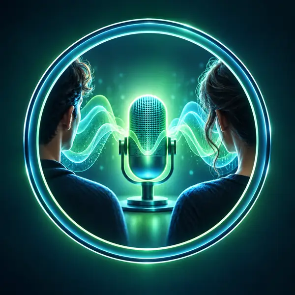 AI voice cloning tool illustration